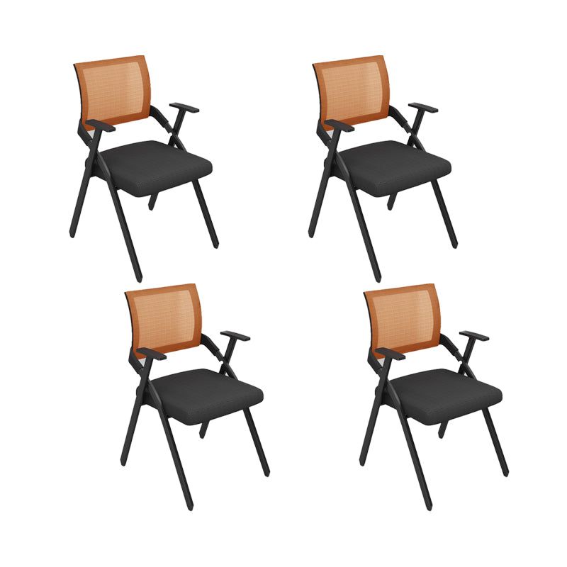 Contemporary Arms Included Conference Chair Mesh-back Chair for Office