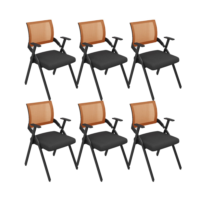 Contemporary Arms Included Conference Chair Mesh-back Chair for Office