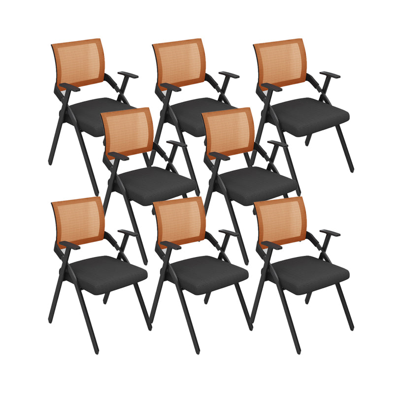 Contemporary Arms Included Conference Chair Mesh-back Chair for Office