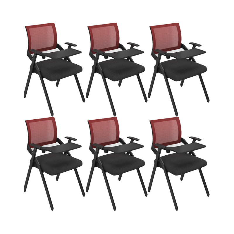 Contemporary Arms Included Conference Chair Mesh-back Chair for Office