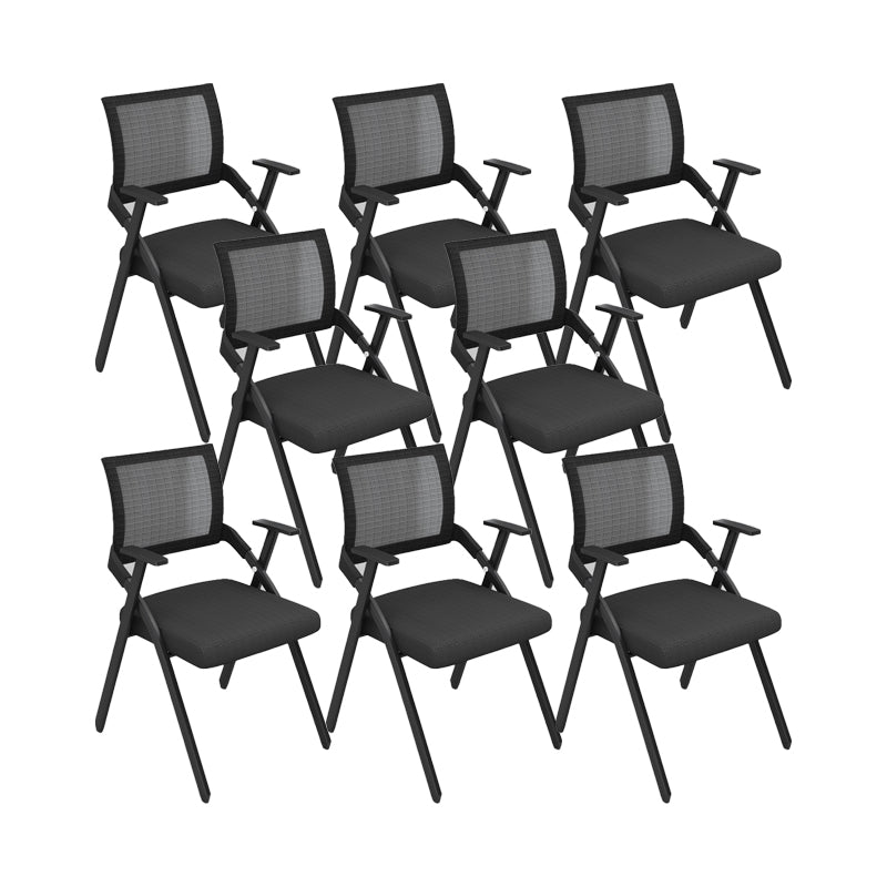 Contemporary Arms Included Conference Chair Mesh-back Chair for Office