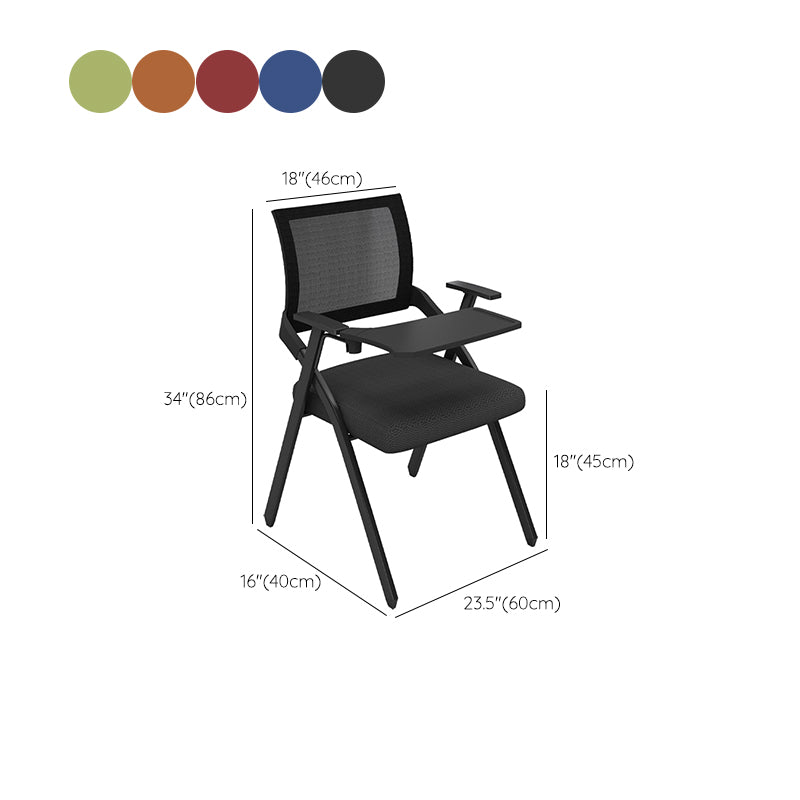 Contemporary Arms Included Conference Chair Mesh-back Chair for Office