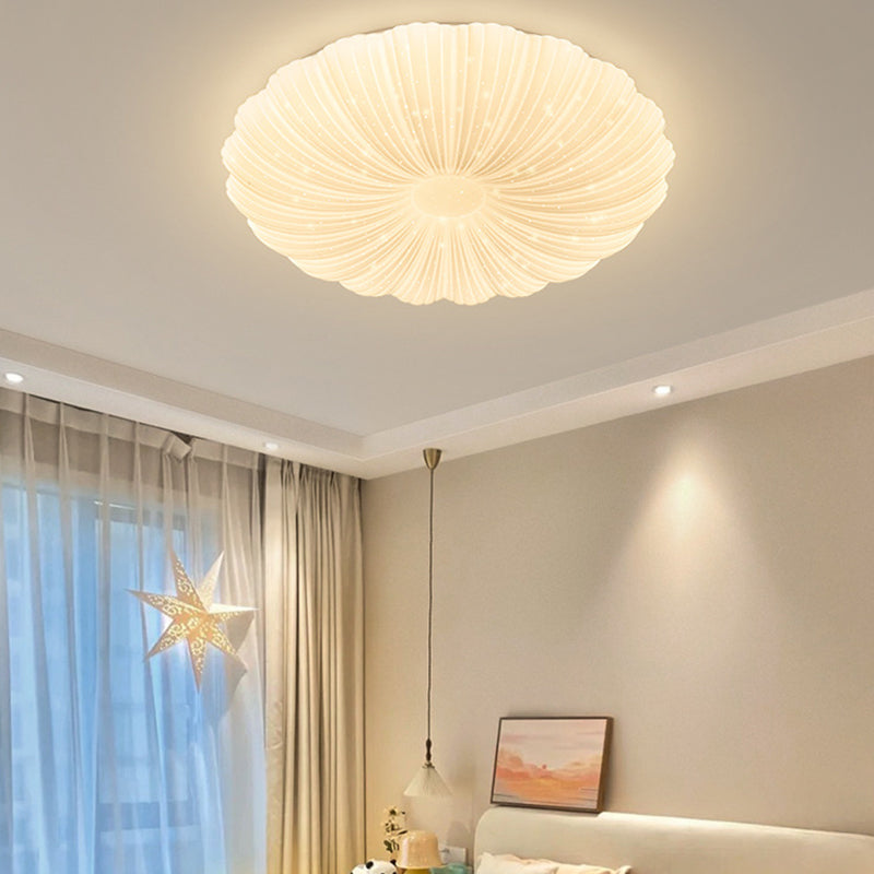 Modernism Flush Mount Lighting LED White Ceiling Light for Bedroom