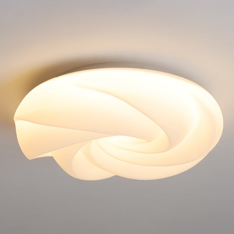 Modernism White LED Ceiling Light Flush Mount Lighting for Kitchen Room