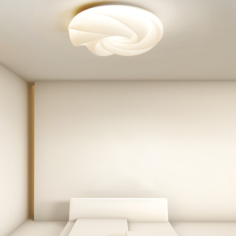 Modernism White LED Ceiling Light Flush Mount Lighting for Kitchen Room