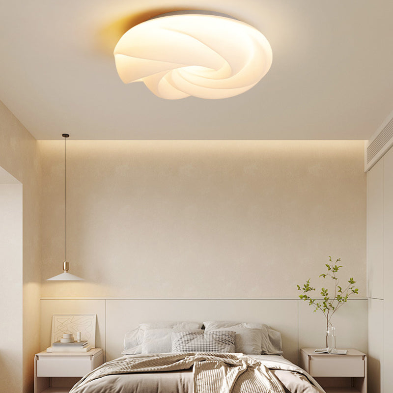 Modernism White LED Ceiling Light Flush Mount Lighting for Kitchen Room