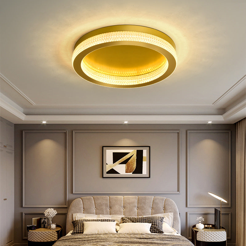 Modern Style Ceiling Light 1-Light Ceiling Mount Light with Acrylic Shade for Living Room