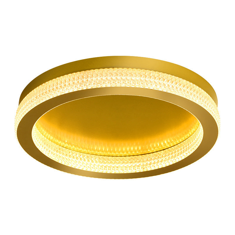 Modern Style Ceiling Light 1-Light Ceiling Mount Light with Acrylic Shade for Living Room