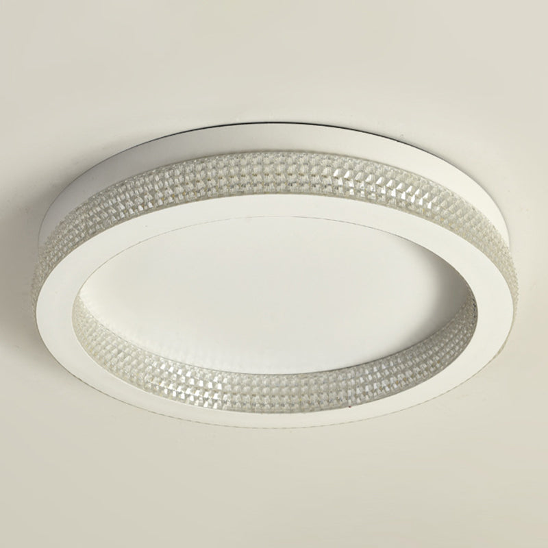 Modern Style Ceiling Light 1-Light Ceiling Mount Light with Acrylic Shade for Living Room