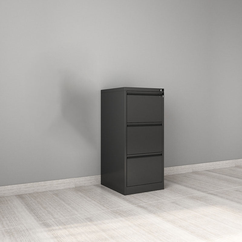 Modern Metal File Cabinet Fire-Resistant Filing Cabinet for Home Office