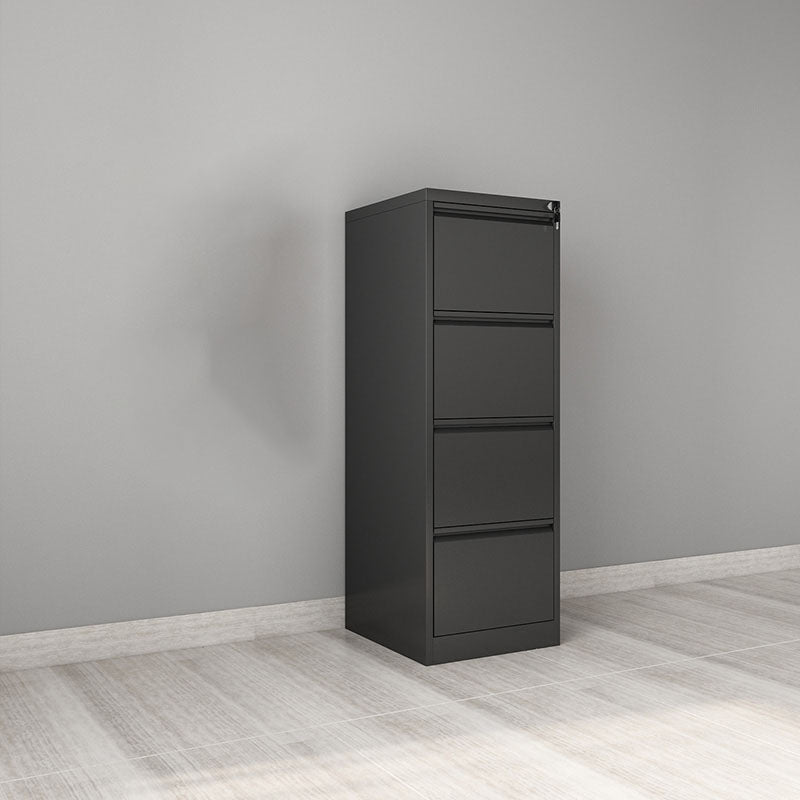 Modern Metal File Cabinet Fire-Resistant Filing Cabinet for Home Office