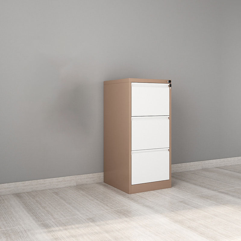 Modern Metal File Cabinet Fire-Resistant Filing Cabinet for Home Office