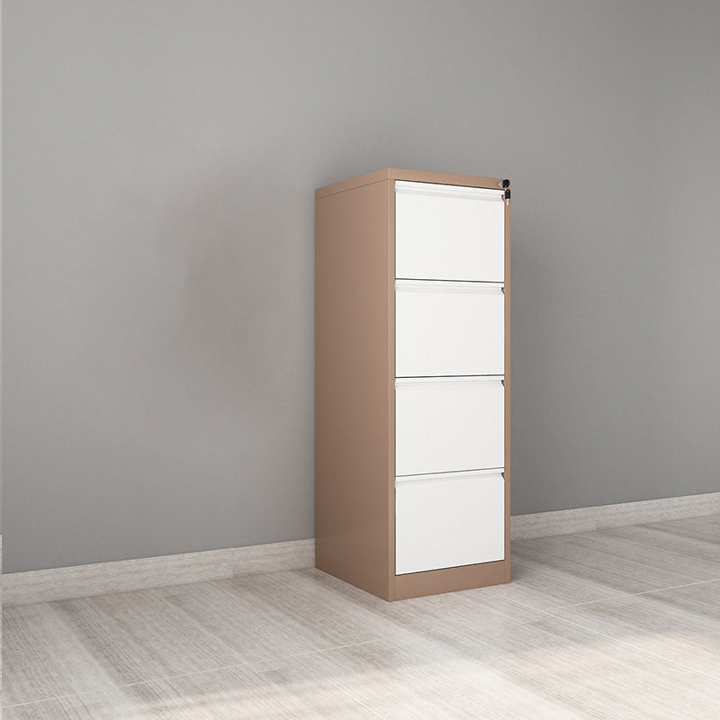 Modern Metal File Cabinet Fire-Resistant Filing Cabinet for Home Office