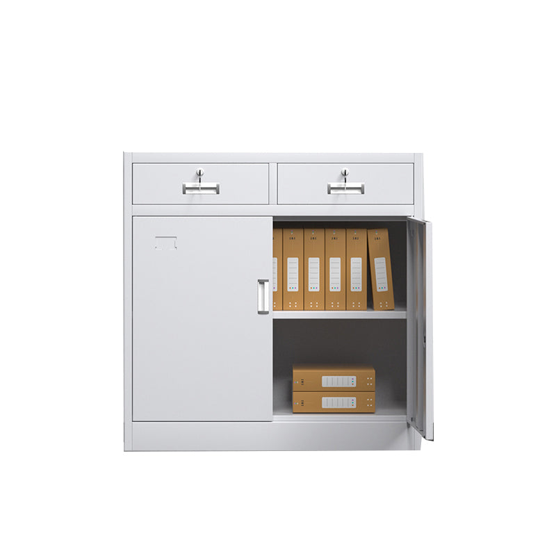 Modern File Cabinet Steel Locking Drawers and Storage Shelves Filing Cabinet