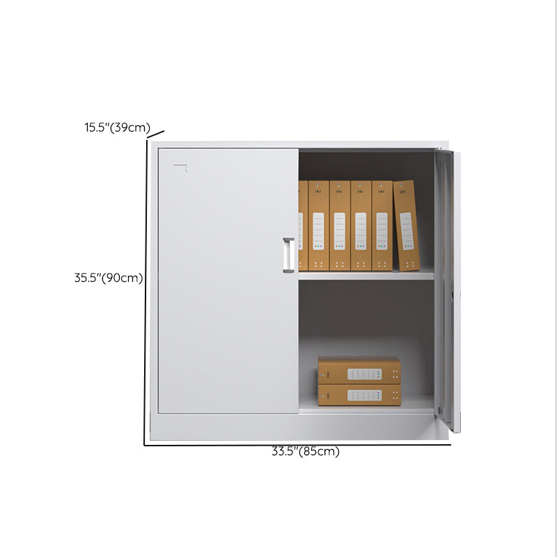 Modern File Cabinet Steel Locking Drawers and Storage Shelves Filing Cabinet