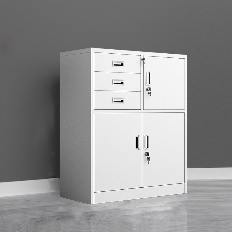 Modern Filing Cabinet Steel Lock and Storage Fire-Resistant File Cabinet