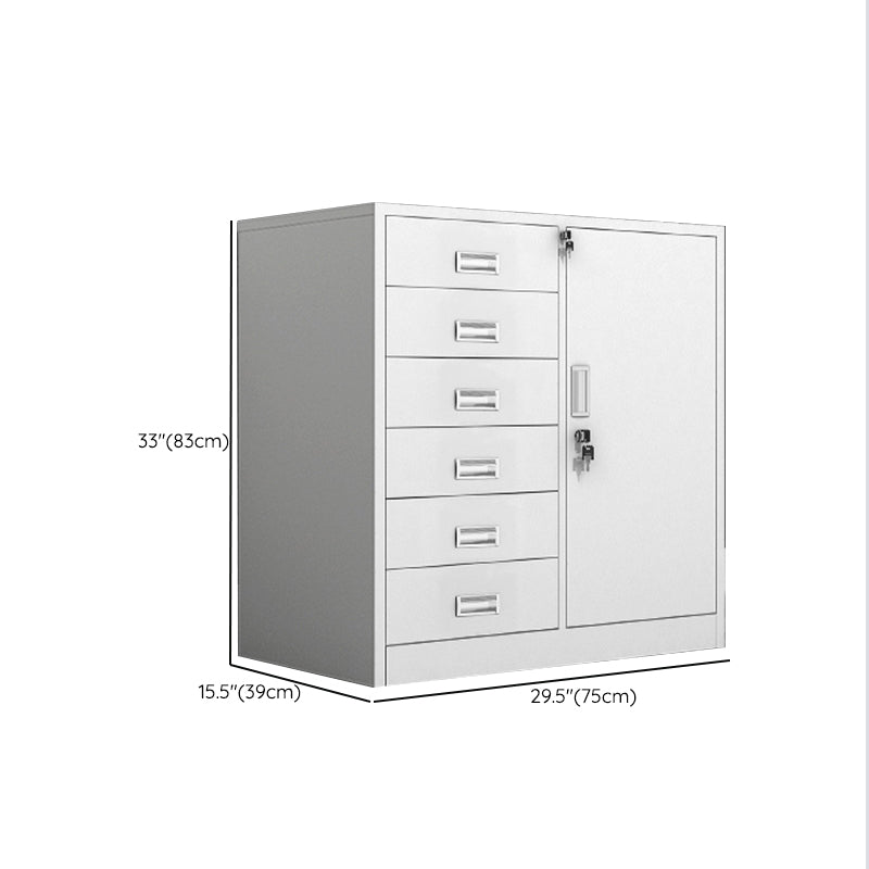 Modern Filing Cabinet Steel Lock and Storage Fire-Resistant File Cabinet