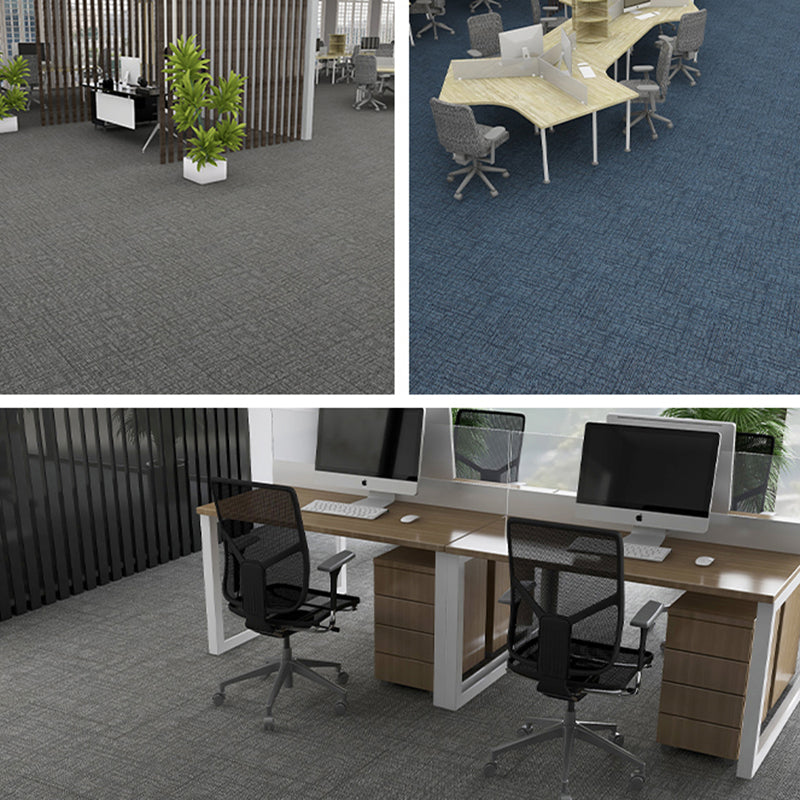 Simple Nylon Carpet Tile Office Meeting Room Stitching Carpet Floor Tile