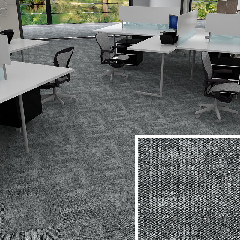 Simple Nylon Carpet Tile Office Meeting Room Stitching Carpet Floor Tile