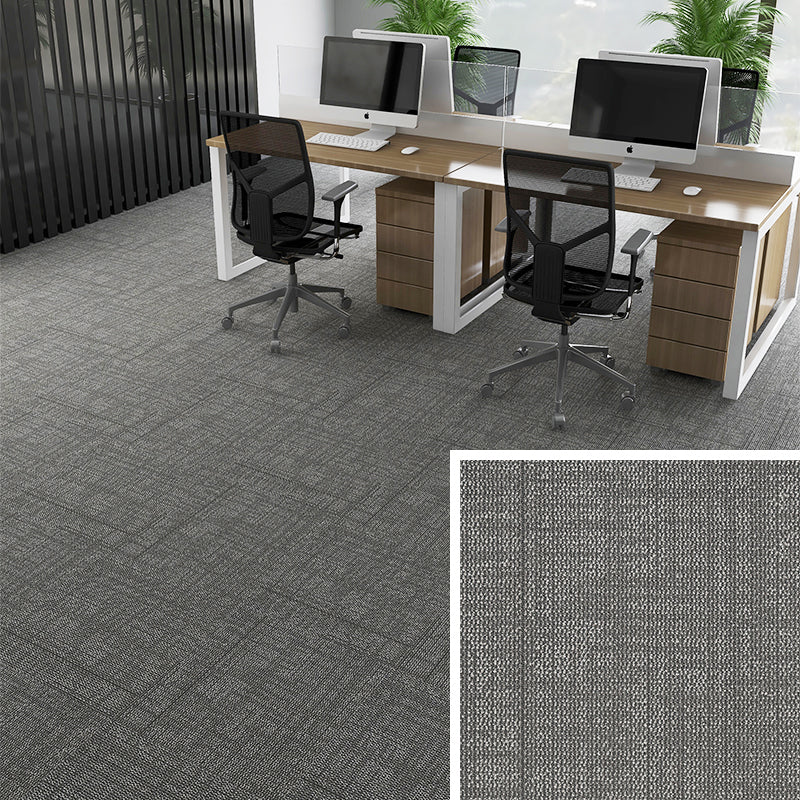 Simple Nylon Carpet Tile Office Meeting Room Stitching Carpet Floor Tile