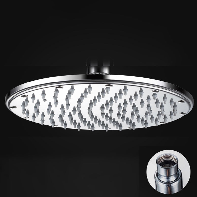 Contemporary Shower Head Combo Dual Shower Head Stainless Steel Wall-Mount Shower Head