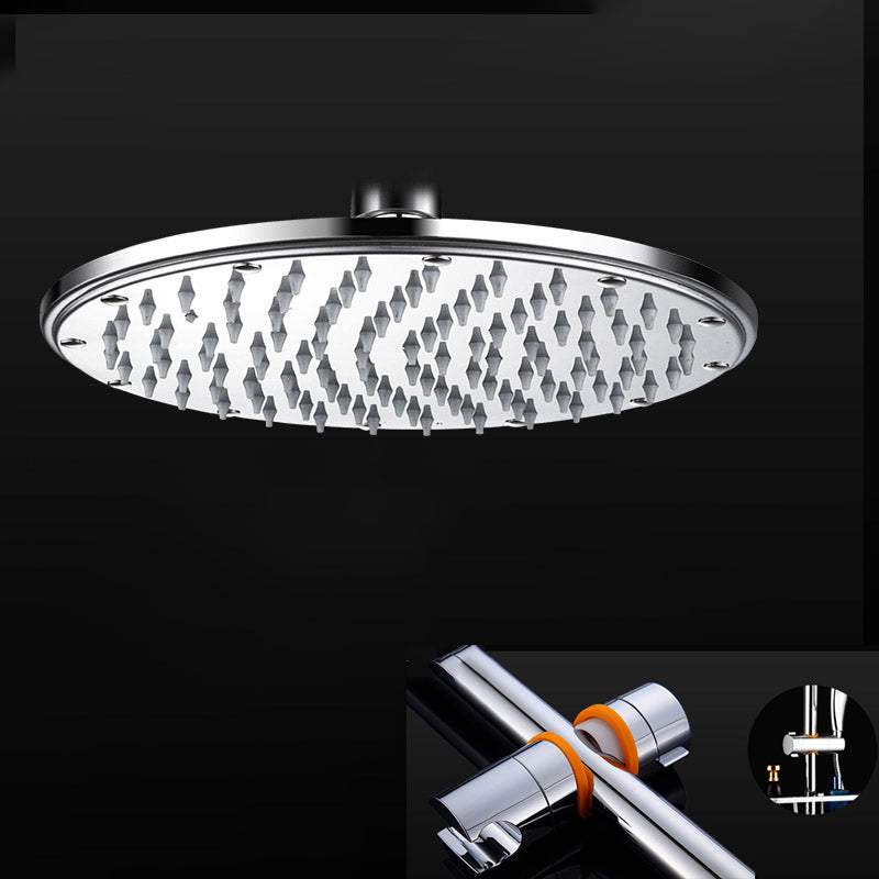 Contemporary Shower Head Combo Dual Shower Head Stainless Steel Wall-Mount Shower Head