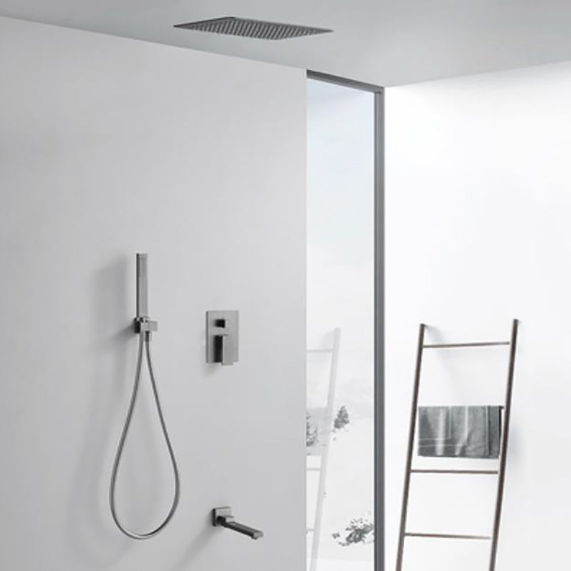 Shower System Massage Jet Lever Handheld Shower Head Shower Combo