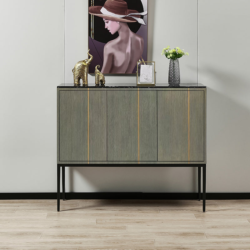 Engineered Wood Buffet Server Modern Buffet Sideboard for Kitchen