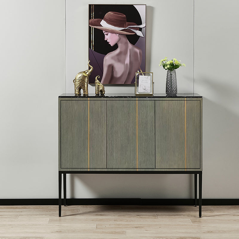 Engineered Wood Buffet Server Modern Buffet Sideboard for Kitchen