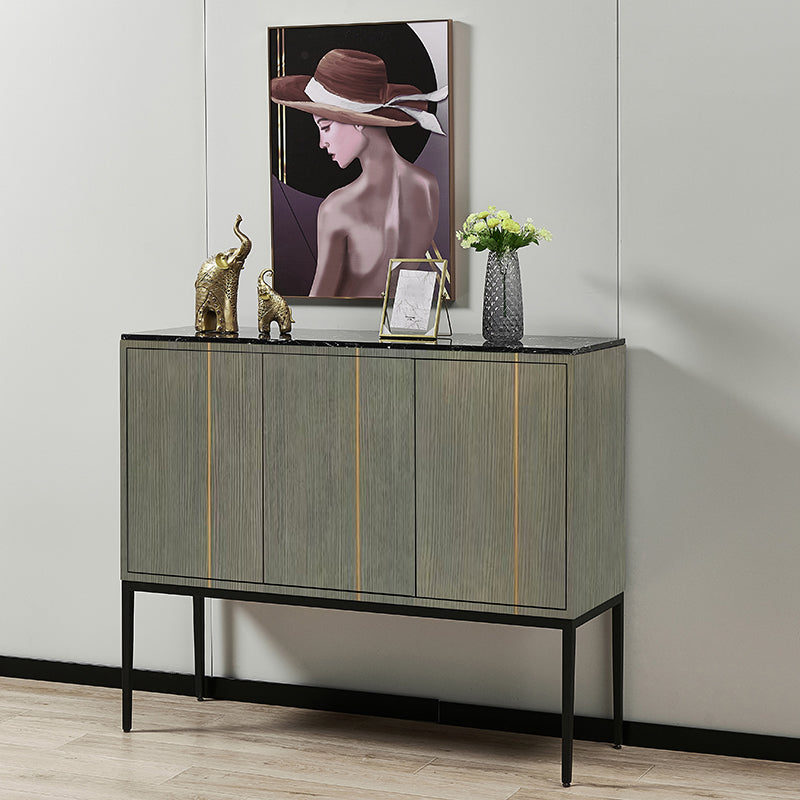 Engineered Wood Buffet Server Modern Buffet Sideboard for Kitchen