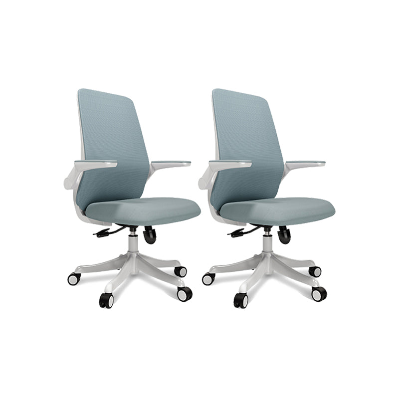 Modern Office Chair Removable Upholstered Arms No Distressing Desk Chair