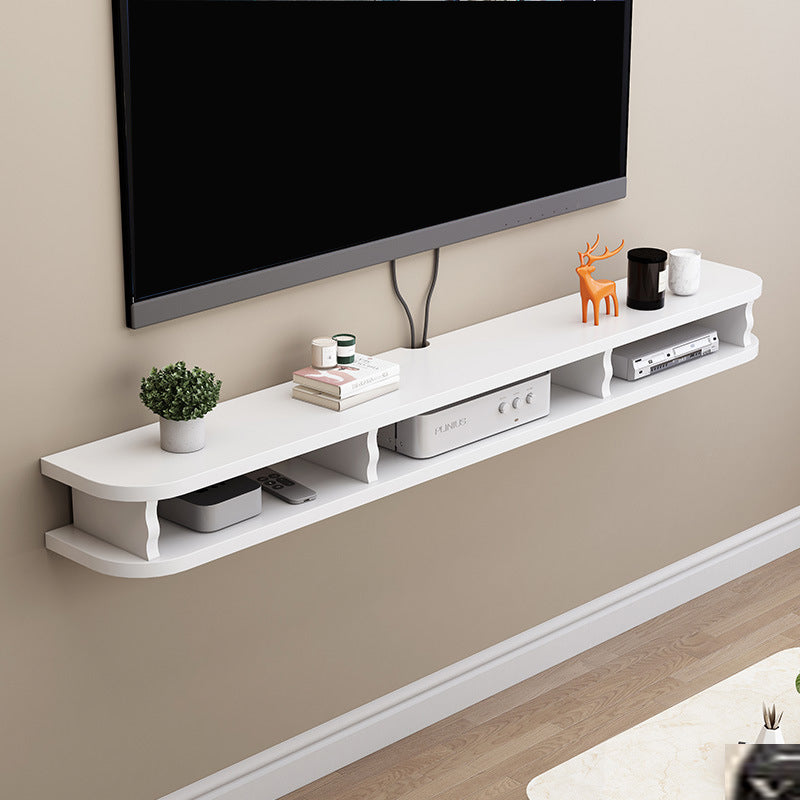 Floating Media Console Contemporary TV Stand Console for Living Room