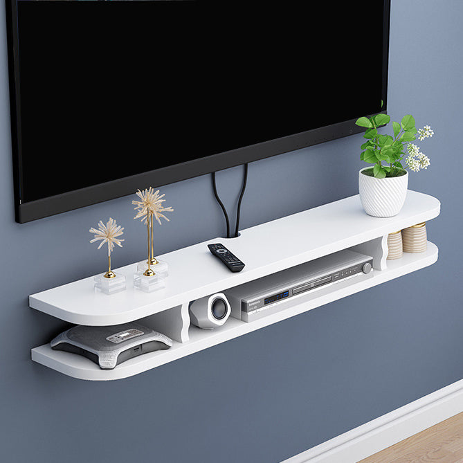 Floating Media Console Contemporary TV Stand Console for Living Room