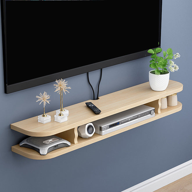 Floating Media Console Contemporary TV Stand Console for Living Room