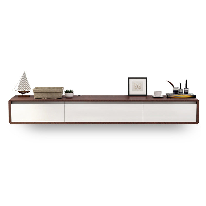 Wall-mounted TV Stand Console Modern TV Media Console with Drawers