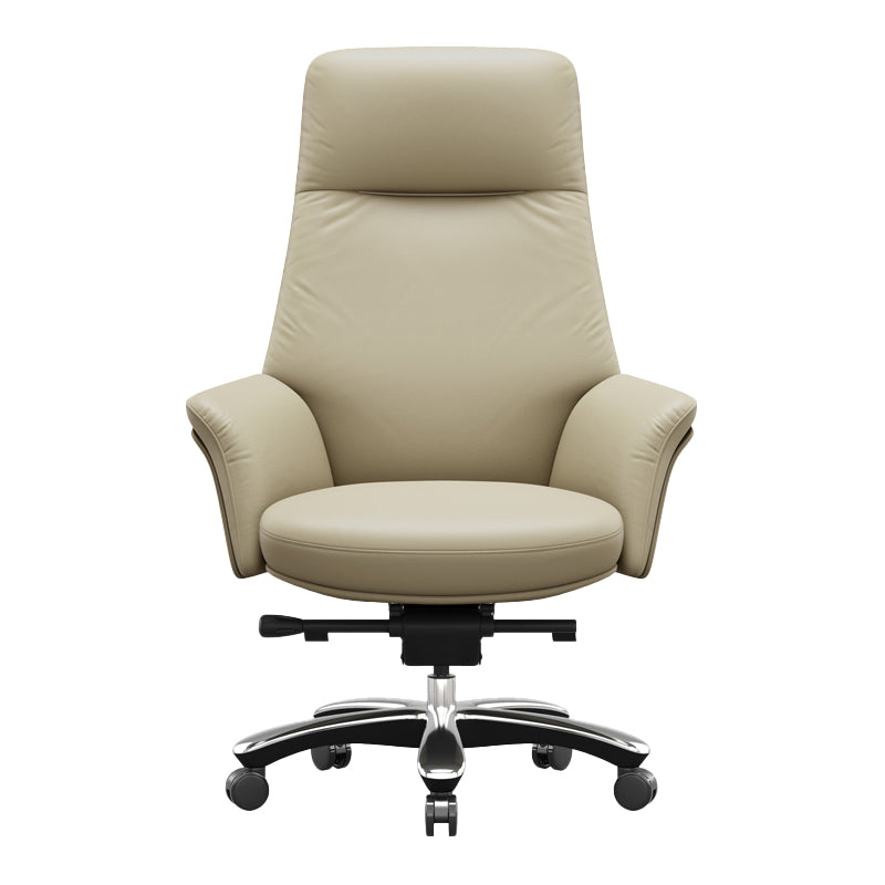 Contemporary Swivel Executive Chair Height-adjustable Managers Chair for Office