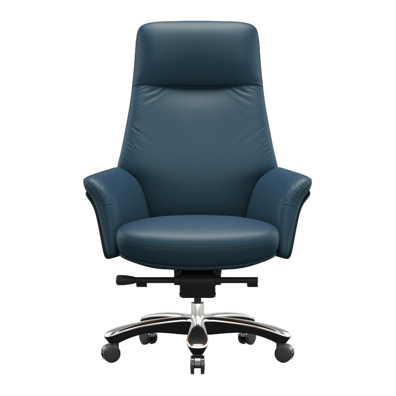 Contemporary Swivel Executive Chair Height-adjustable Managers Chair for Office