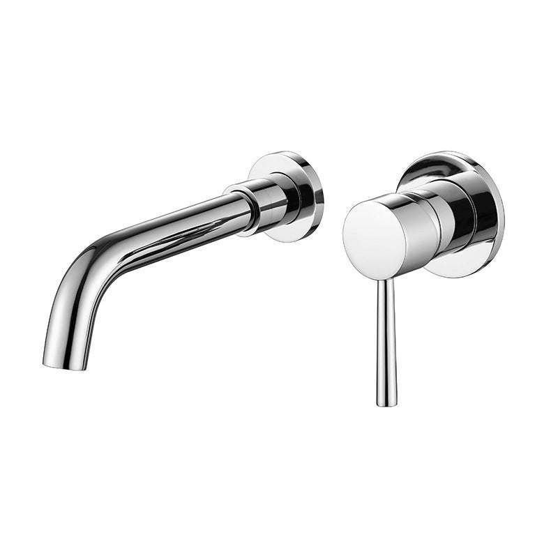 Wall Mounted Faucests Single Lever Handle Faucets for Bathroom