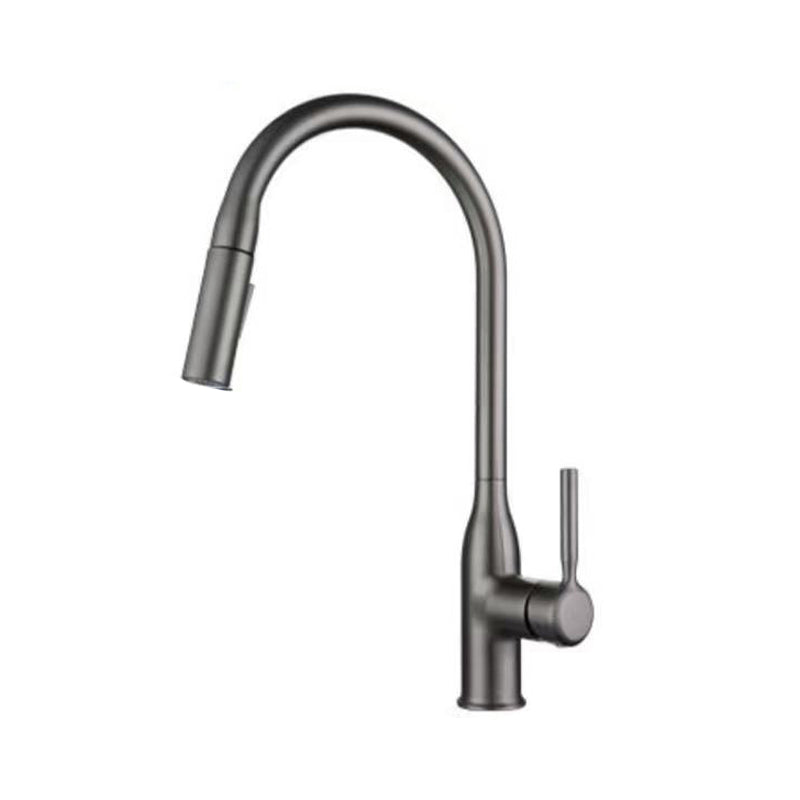 Modern Kitchen Faucet Pull down Sprayer Bar Faucet with Handle and Supply Line