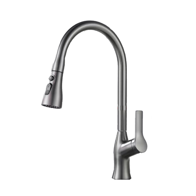 Modern Kitchen Faucet Pull down Sprayer Bar Faucet with Handle and Supply Line