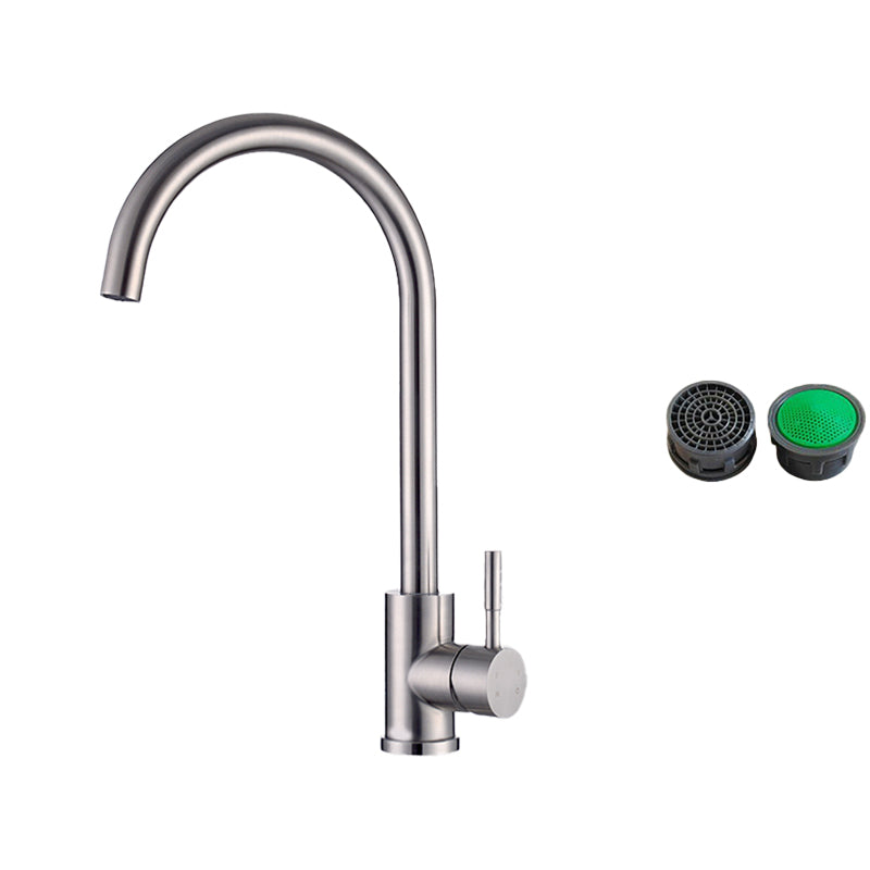 Modern Standard Kitchen Faucet 1-Handle Bar Faucet with Accessories