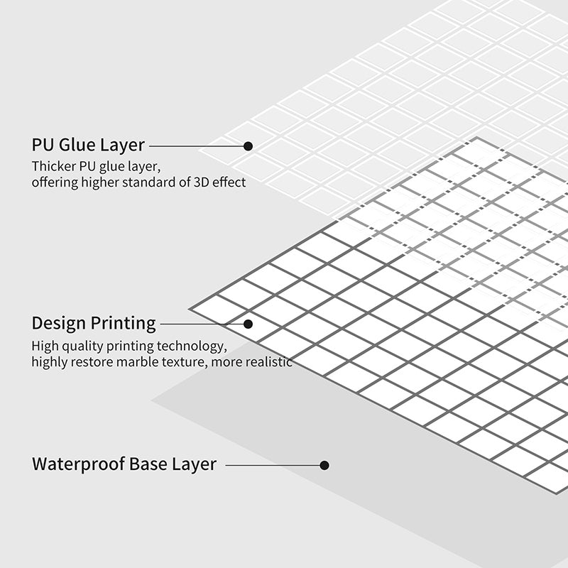 Classical Kitchen Single Tile Plaid Print Peel and Stick Backsplash Tiles