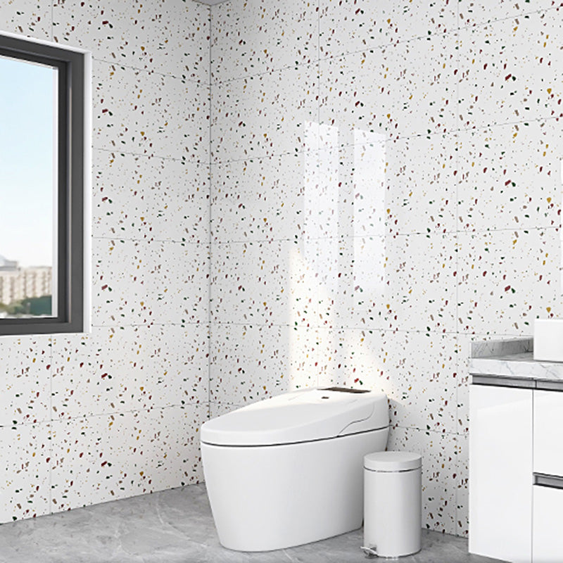 Contemporary Peel and Stick Backsplash Bathroom Field Tile Wallpaper