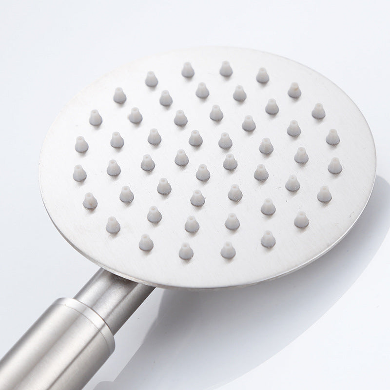 Contemporary Shower Combo Handheld Shower Head Stainless Steel Wall-Mount Shower Head