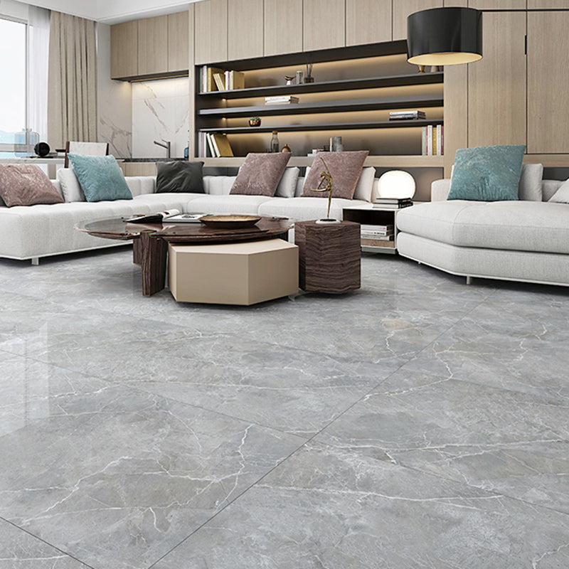 Indoor Floor Tile Straight Edge Texture Pattern 23.6"X47.2" Floor Tile