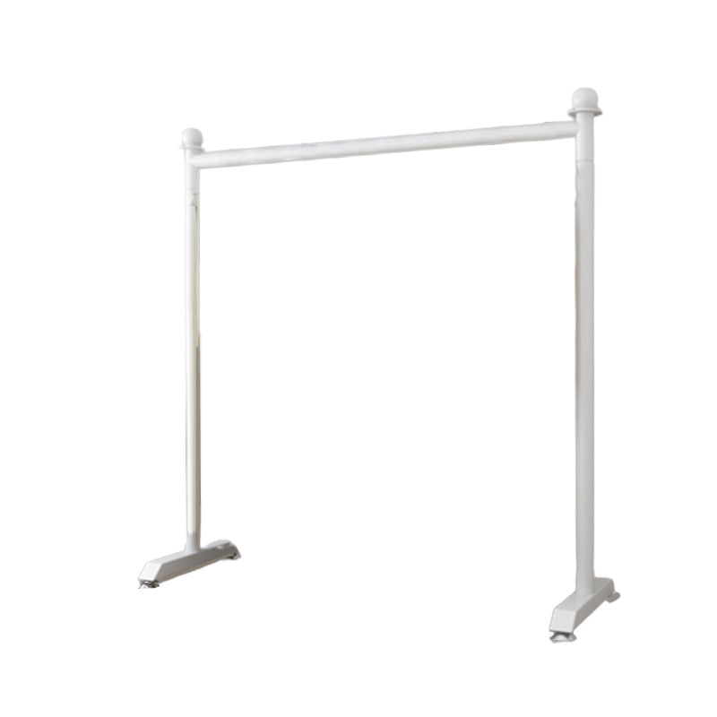 Contemporary Coat Rack Metal Frame Hanging Rail Entryway Coat Hanger