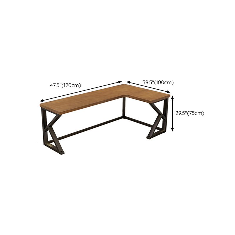 Contemporary Home Writing Desk Solid Wood Office Desk with Legs