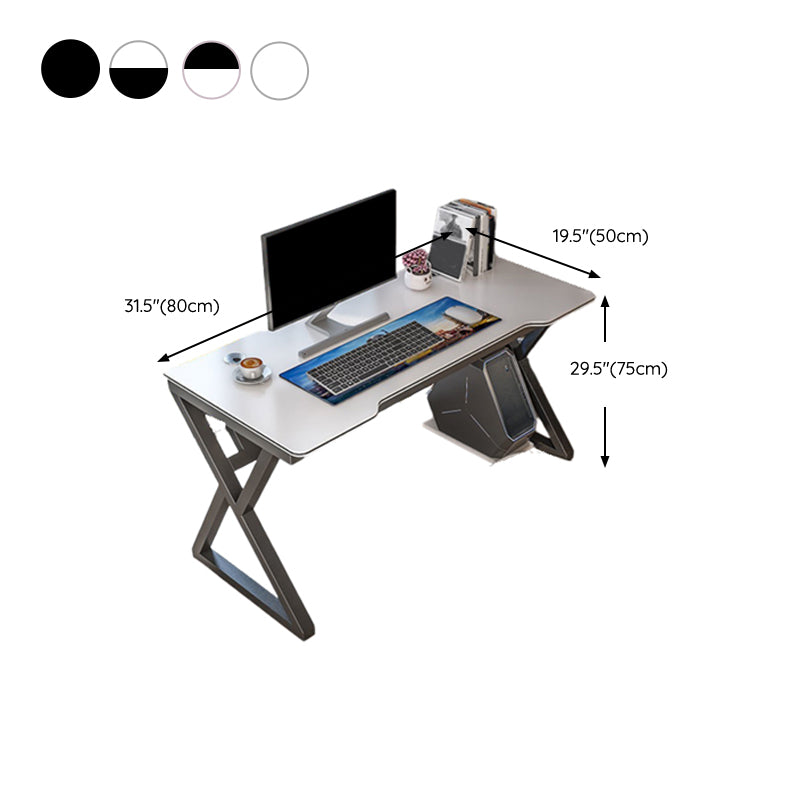 Home Contemporary Computer Desk Engineered Wood Office Desk with Legs