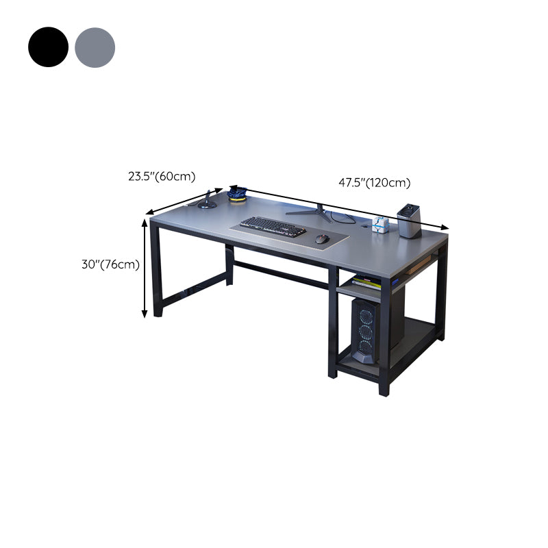 23.4 Inch W Modern Office Desk Manufactured Wood Rectangle Computer Desk