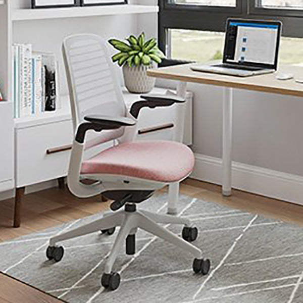 Modern Swivel Chair Tilt Mechanism Removable Arms Office Chair with Wheels